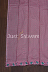 Baby Pink Color Cotton Dress Material - Dress Material - Just Salwars