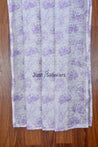 Elegant Purple Cotton Dress Material - Dress Material - Just Salwars