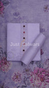 Lavender Color Cotton Material - Dress Material - Just Salwars