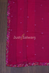 Pink Color Cotton Dress Material - Dress Material - Just Salwars