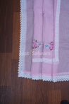 Pink Color Cotton Dress Material - Dress Material - Just Salwars