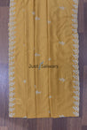 Radiant Yellow Color Tissue Dress Material - Dress Material - Just Salwars