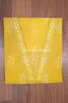 Yellow Color Cotton Dress Material - Dress Material - Just Salwars