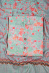 Green Colour Unstitched Dress Material -Dress Material- Just Salwars