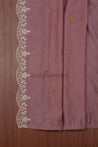 Onion Colour Unstitched Dress Material -Dress Material- Just Salwars