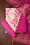 Pink Colour Dress Material -Dress Material- Just Salwars