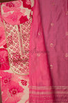 Pink Colour Dress Material -Dress Material- Just Salwars