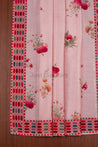 Pink Colour Unstitched Dress Material -Dress Material- Just Salwars