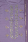 Purple Colour Unstitched Dress Material -Dress Material- Just Salwars