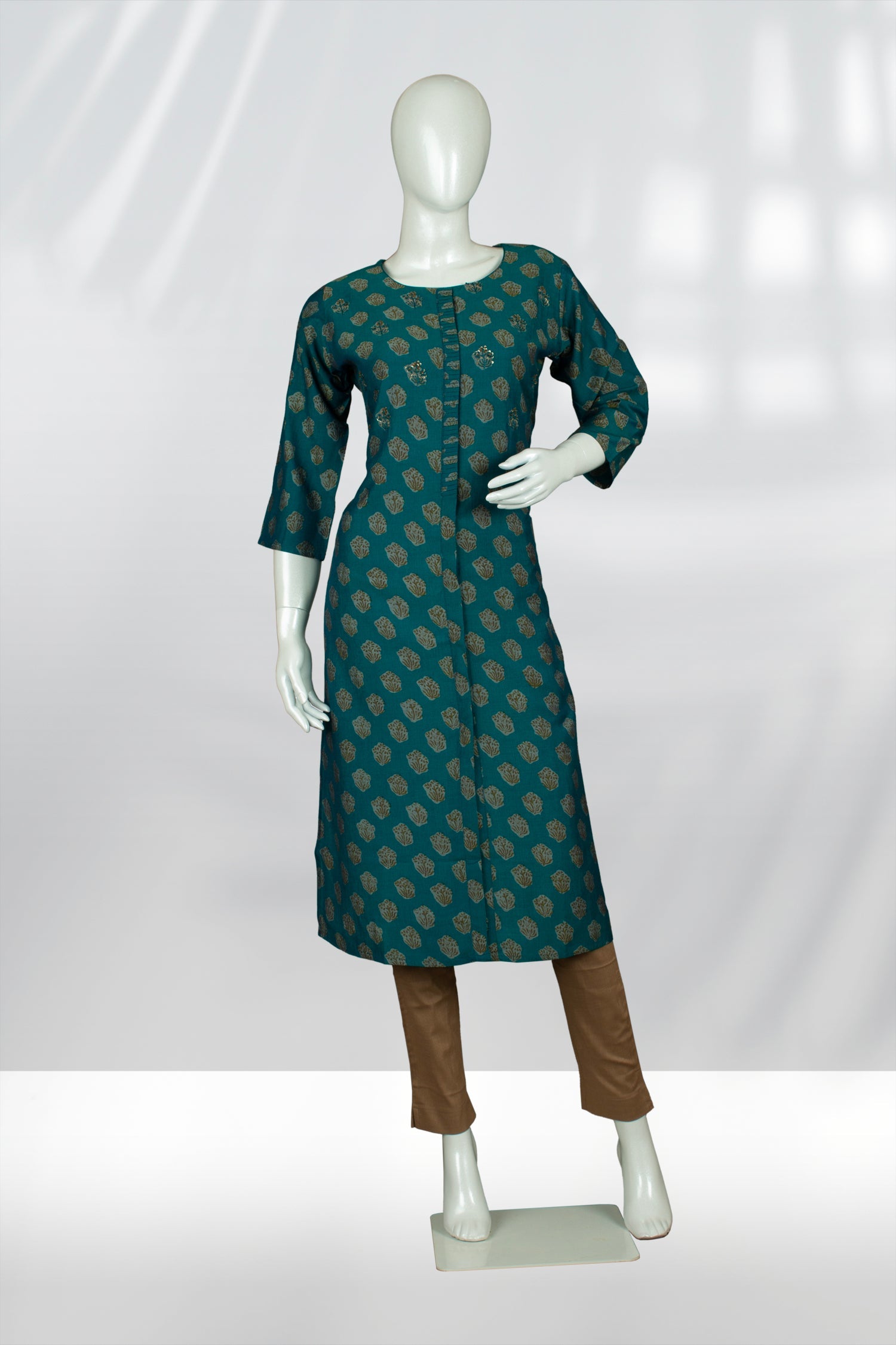 Rama Colour Kurti -Kurti- Just Salwars
