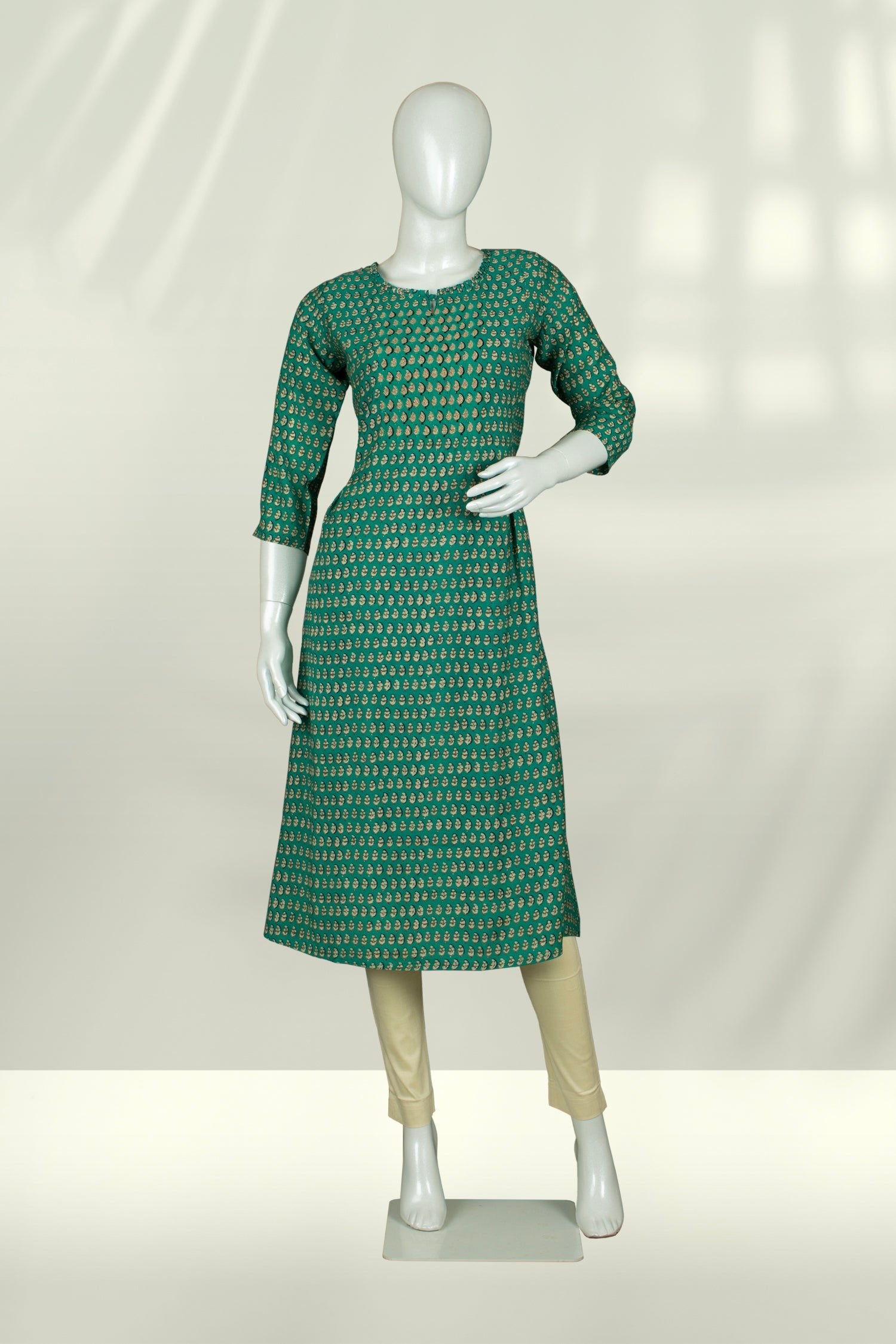 Rama Colour Kurti -Kurti- Just Salwars