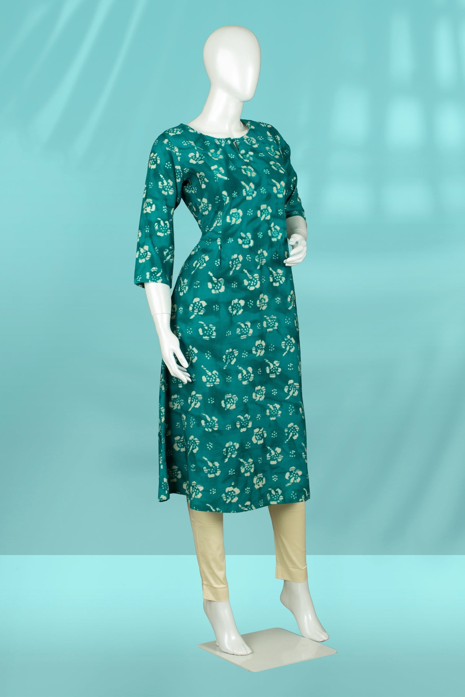 Rama Colour Kurti -Kurti- Just Salwars
